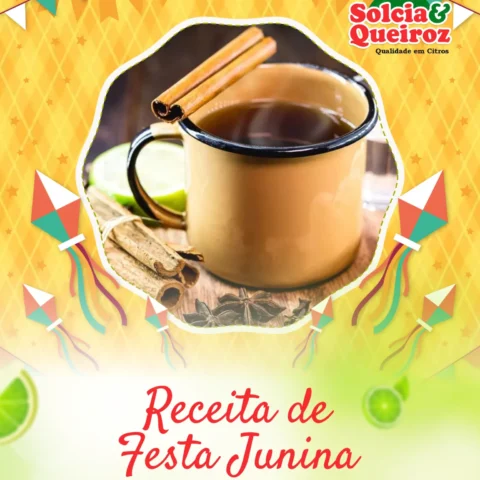 Receita de Quentão Clássico Junino com Limão