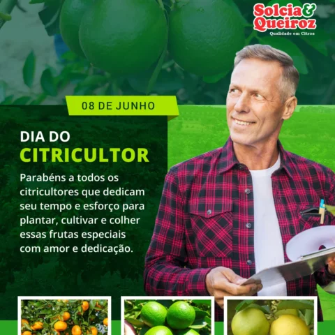 08 de Junho — Dia do Citricultor