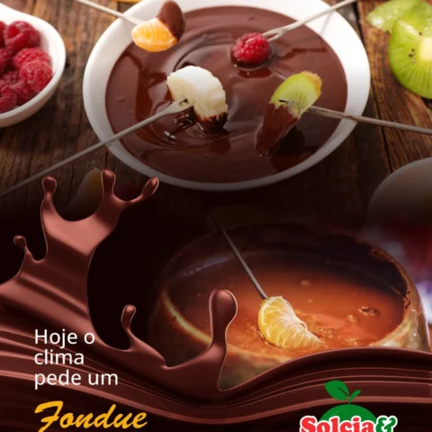 Dia Mundial do Chocolate – Fondue de Chocolate com Frutas